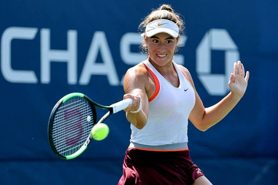 Solana Sierra cayó en las semifinales del US Open Junior