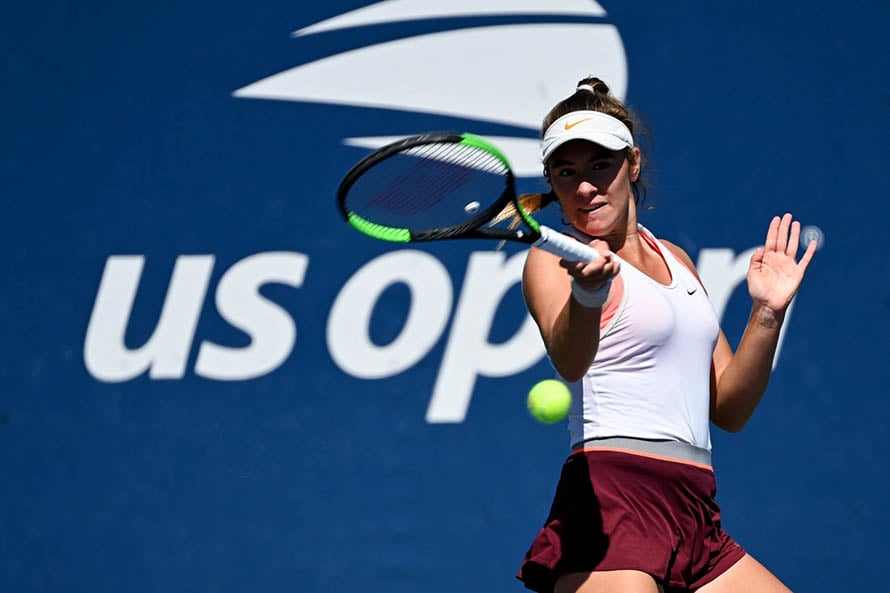 Tenis: Solana Sierra se metió en octavos de final en su debut en el US Open Junior