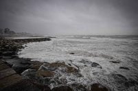 Se mantiene el alerta meteorológico por fuertes vientos en Mar del Plata