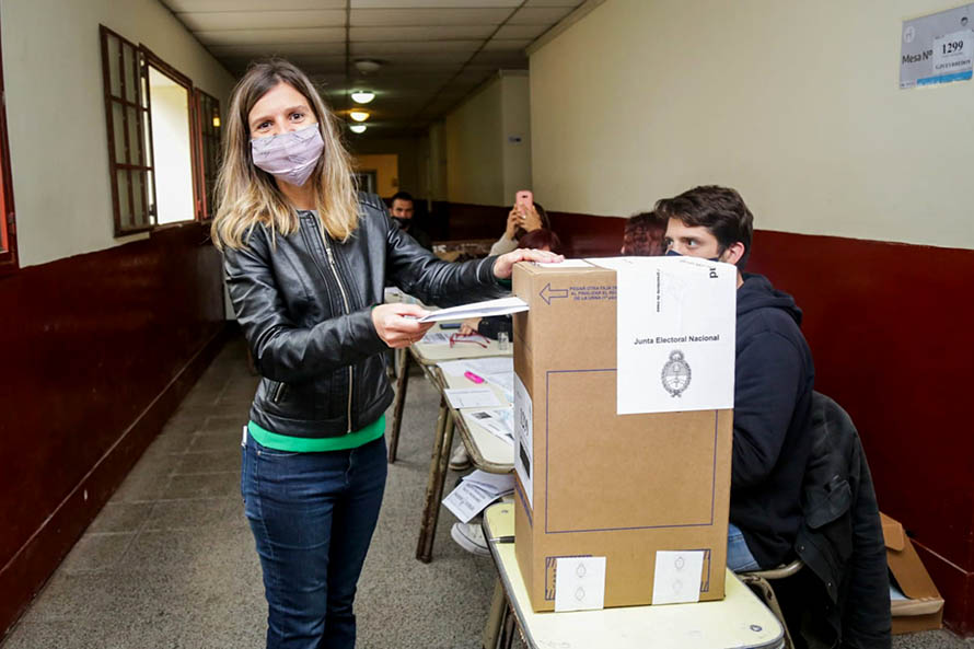 Raverta votó en las PASO 2021: “Siempre votar es un motivo de alegría”