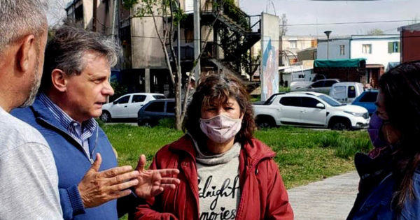 Telpuk y Pulti comenzaron la campaña electoral por barrios marplatenses