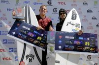 Surf: Hermida y Pellizzari, campeones de la tercera fecha del Tour Argentino