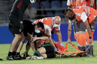 “Franchu” Feuillassier sufrió una rotura de ligamentos y se perdería toda la temporada