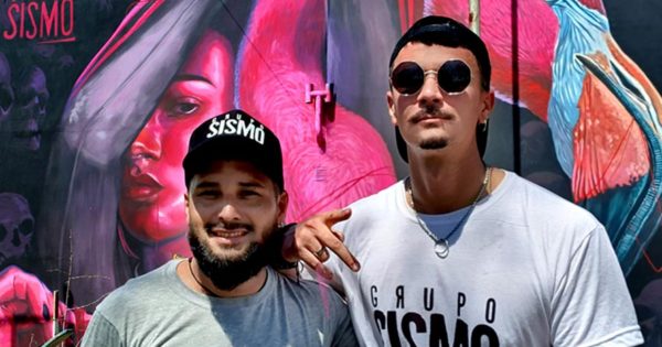 Muralistas marplatenses del Grupo SISMO participaron de un festival en Santa Fe