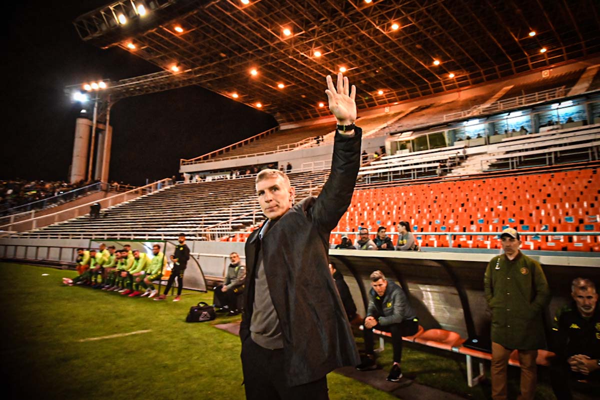 Martín Palermo renunció y dejó de ser el entrenador de Aldosivi
