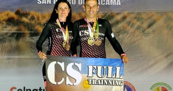 Dos marplatenses, campeones del Ultramaratón de Mountain Bike en Atacama