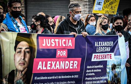 MARCHA PROTESTA RECLAMO SINIESTROS VIALES ALEXANDER LEDESMA-1040