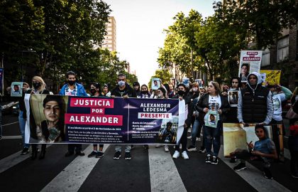 MARCHA PROTESTA RECLAMO SINIESTROS VIALES ALEXANDER LEDESMA-1043