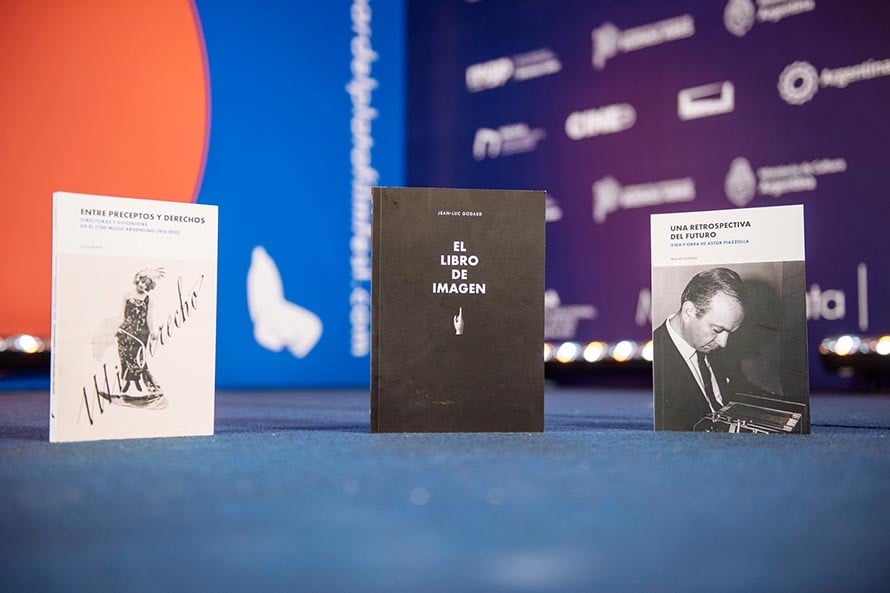 Presentaron tres libros en el Festival Internacional de Cine de Mar del Plata