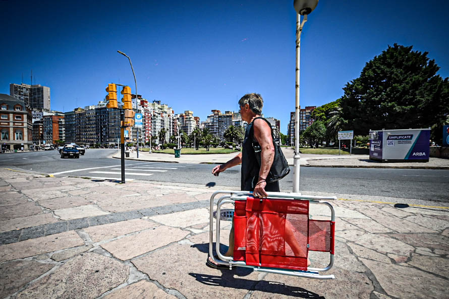 En medio de la ola de calor, Mar del Plata está entre las ciudades “más frías”