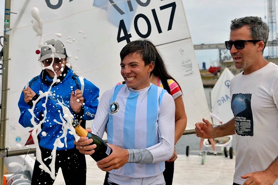Vela: Franco Sánchez es el nuevo campeón sudamericano de la clase Optimist