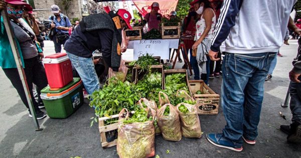 Un verdurazo con “precios justos” para apoyar el proyecto de El Marquesado
