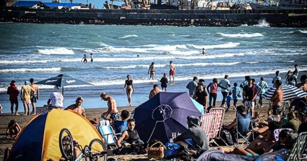 Calor y pronóstico de fuerte viento: cómo sigue el tiempo en Mar del Plata