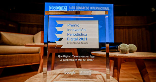 Qué digital, ganador del Premio a la Innovación Periodística Digital 2021