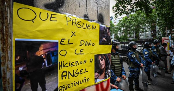 A más de 40 días de la golpiza policial, Ángel Ariztimuño sigue en terapia intermedia