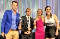 Borelli, Zeballos y Usuna, los marplatenses que ganaron el Premio Olimpia de plata