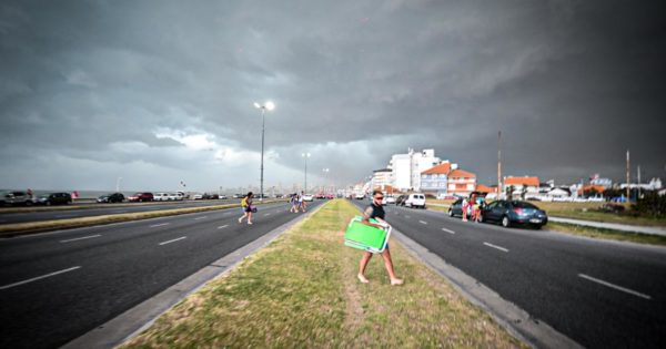Emitieron un alerta a corto plazo por tormentas fuertes con ráfagas en Mar del Plata