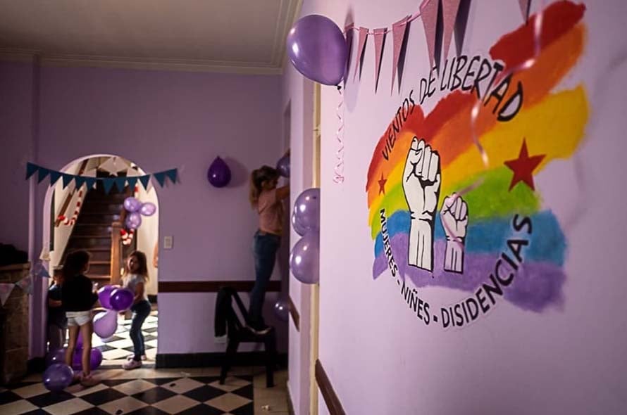 Inauguraron una “casa comunitaria convivencial” para mujeres y disidencias