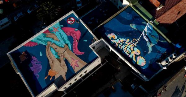 “No a las petroleras”: el arte visual detrás del “Atlanticazo” en Mar del Plata