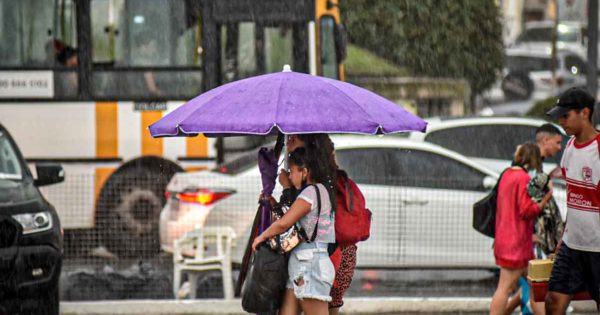 Emiten un alerta meteorológico por fuertes lluvias en Mar del Plata