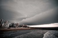 Mar del Plata, con alerta meteorológico por tormentas fuertes