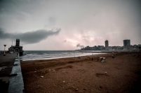 Fin de semana largo con alerta meteorológico por tormentas en Mar del Plata