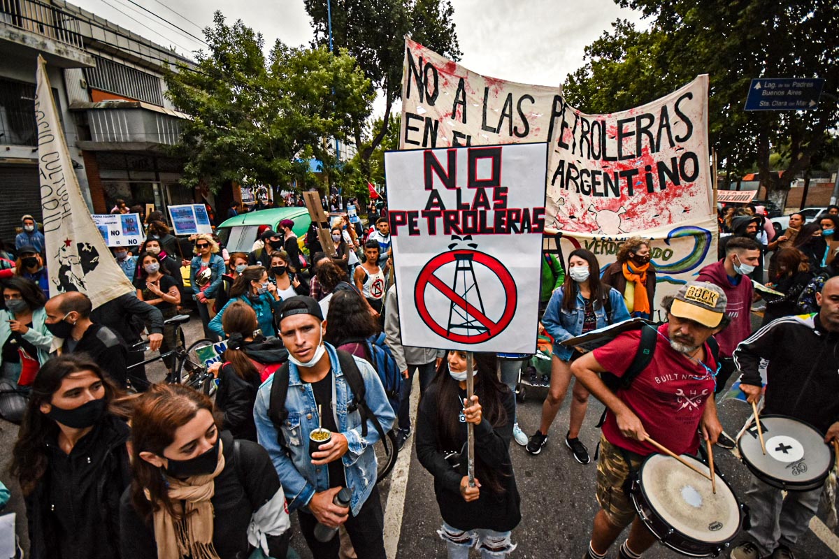 El “Atlanticazo”, en Mar del Plata: nueva marcha en el centro contra las petroleras