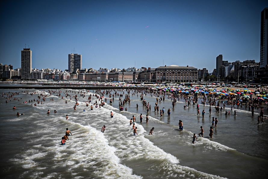 Pronóstico: calor y viento para la primera semana de enero en Mar del Plata