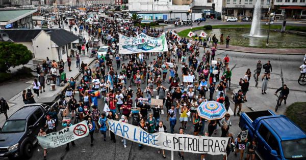 Contra el extractivismo y en defensa del mar, otro “Atlanticazo” en Mar del Plata