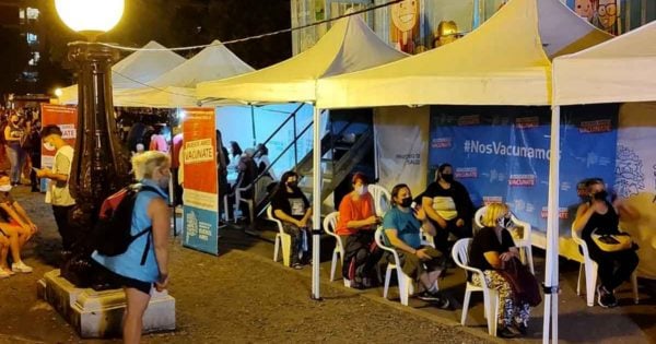 Más de 600 personas participaron de la “Noche de las vacunas 2” en Mar del Plata