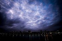 Domingo con alerta meteorológico por tormentas fuertes en Mar del Plata