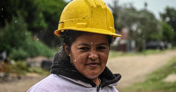 Rocío, manos que construyen para el bienestar del barrio