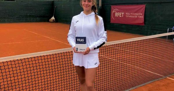 La tenista marplatense Solana Sierra cayó en su primera final profesional