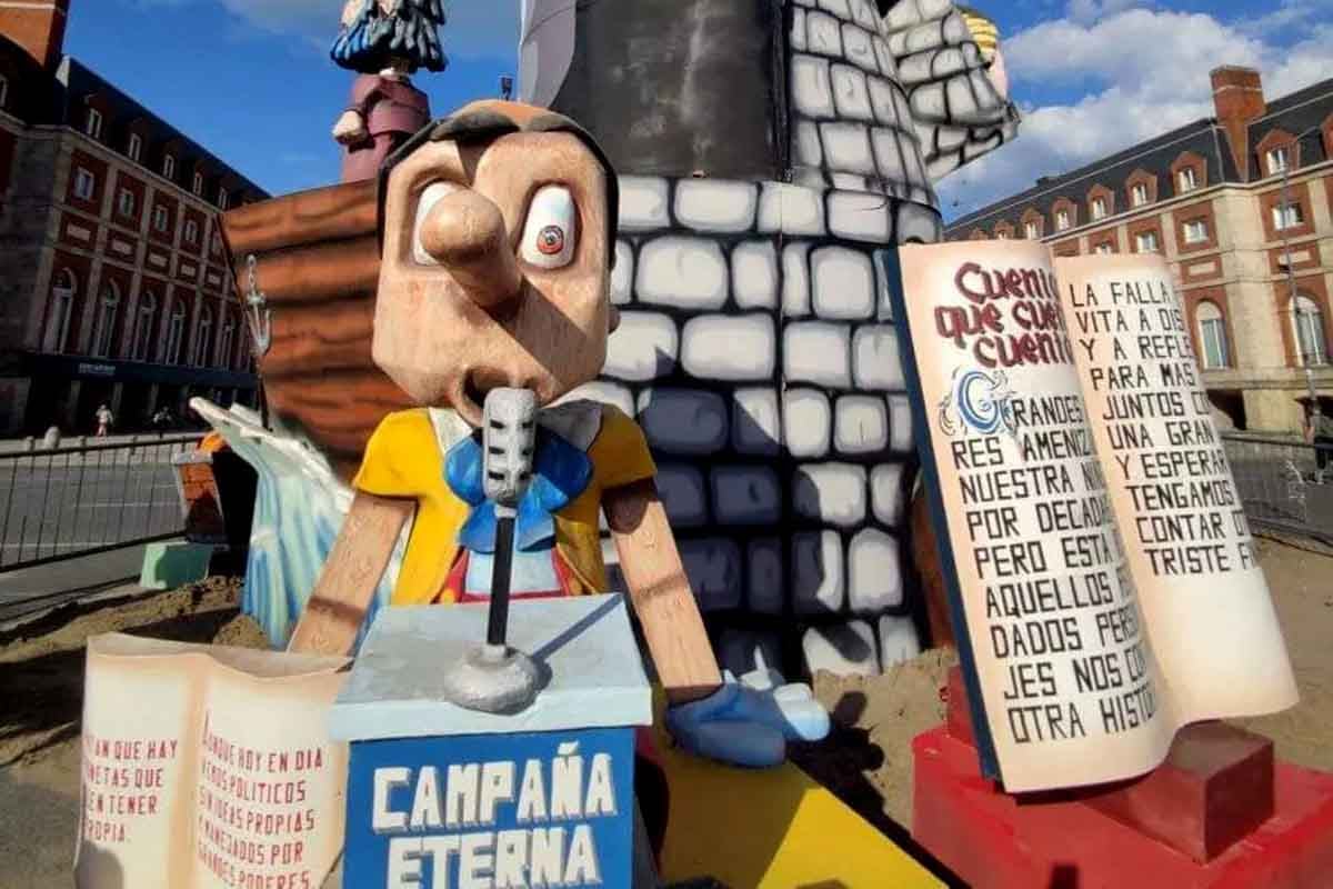 Tras la pausa que impuso la pandemia vuelve la Falla Valenciana a Mar del Plata