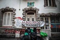 Petroleras: la CGT Mar del Plata denunció las pintadas en su sede
