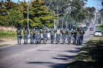 Denuncia de abuso, incidentes y represión frente a un jardín de infantes de Mar del Plata