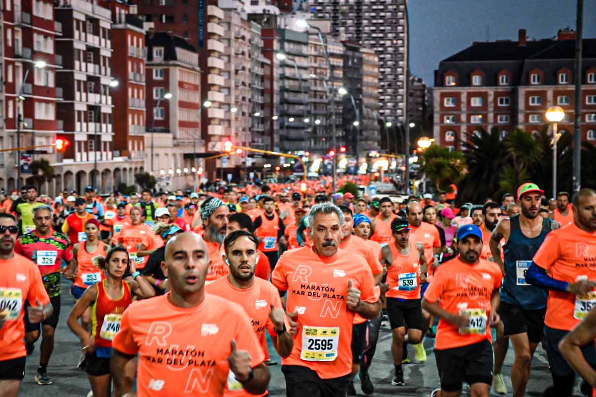 Más de 9 mil personas corren este domingo el Medio Maratón de Mar del Plata