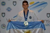 Tomás Maimone y una doble consagración mundial de taekwondo