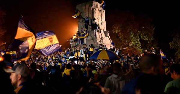 El festejo de Boca campeón se replicó en las calles de Mar del Plata