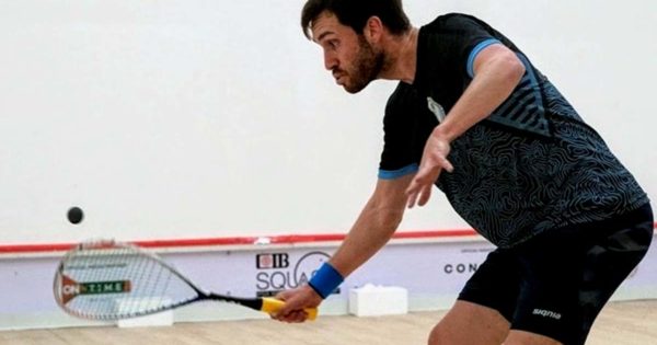 Squash: buena semana para Leandro Romiglio en Qatar