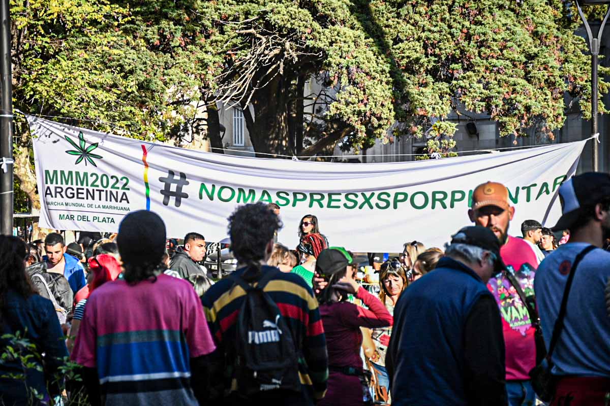 Llega una nueva edición de la “Marcha Mundial de la Marihuana” a Mar del Plata