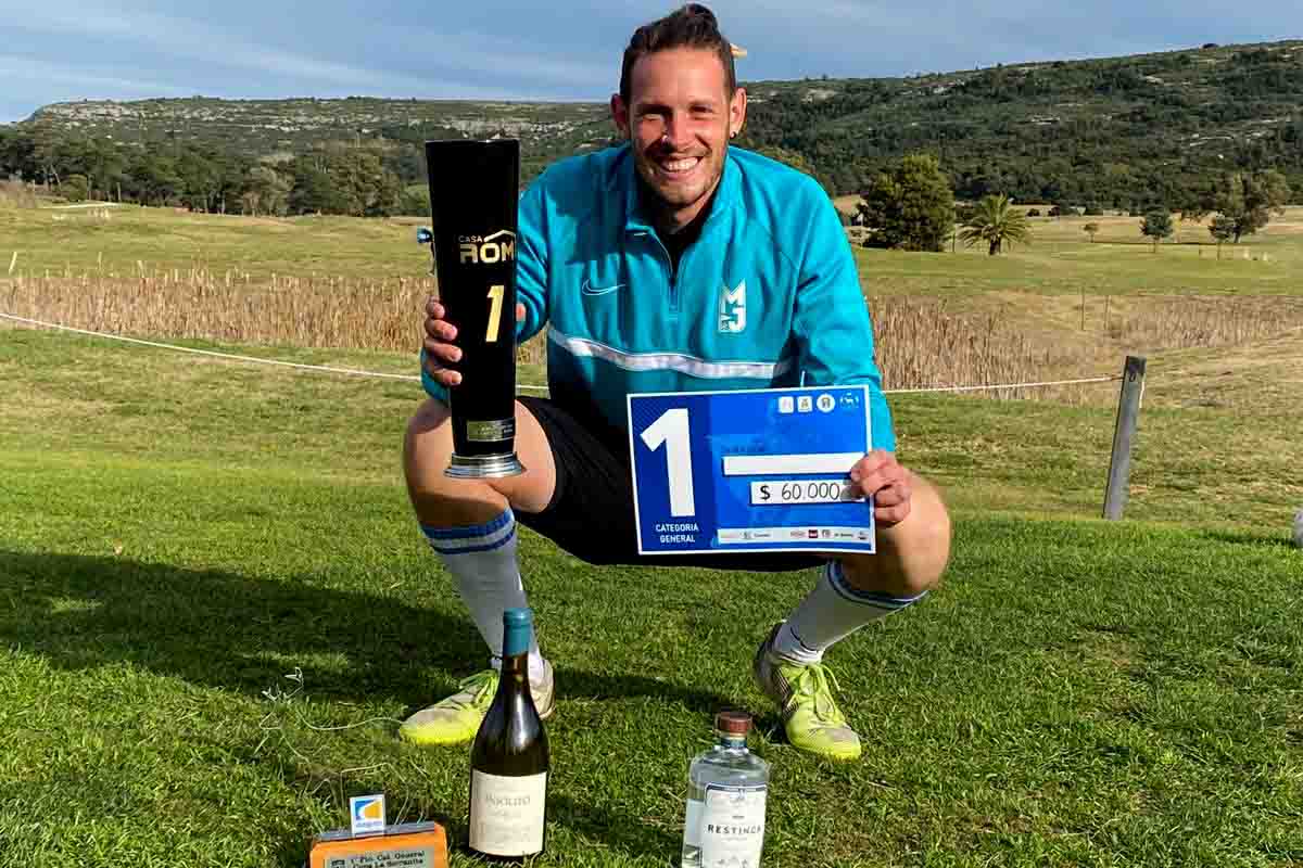 Footgolf: Manuel Joannas, campeón del torneo internacional en Mar del Plata