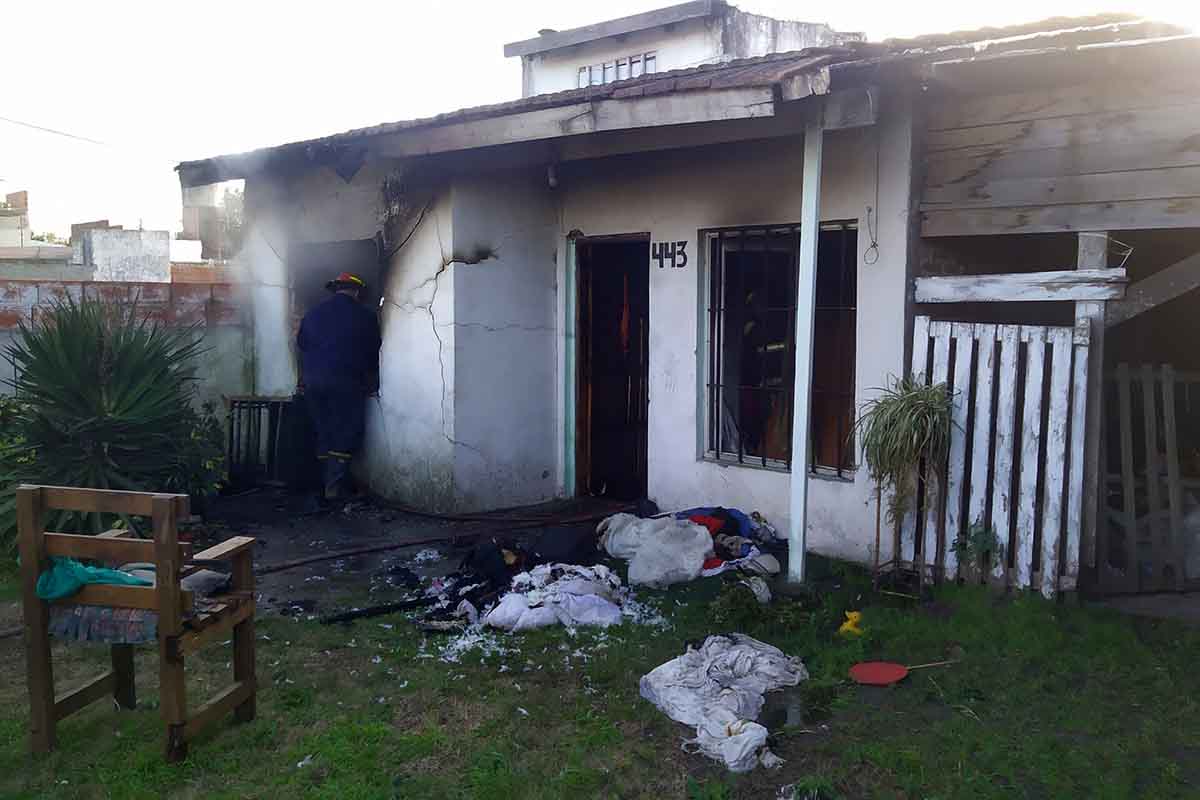 Tras el homicidio de José Botegui, un incendio en una de las casas