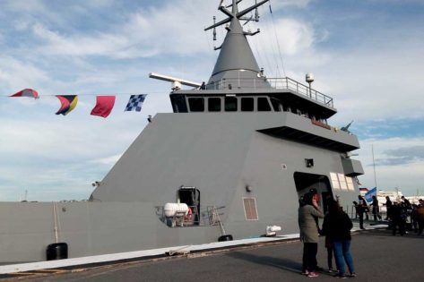 Le nouveau patrouilleur hauturier « ARA Contraalmirante Cordero » est arrivé
