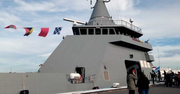 Llegó a Mar del Plata el nuevo patrullero oceánico de la Armada