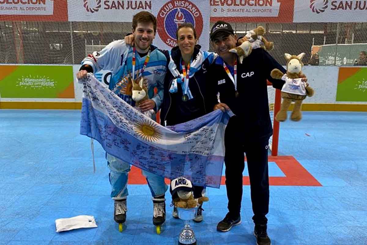 Roller hockey: con Francisco Galván, Argentina se consagró campeón sudamericano