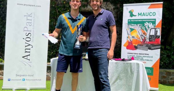 Squash: Leandro Romiglio se quedó con el segundo puesto en Andorra