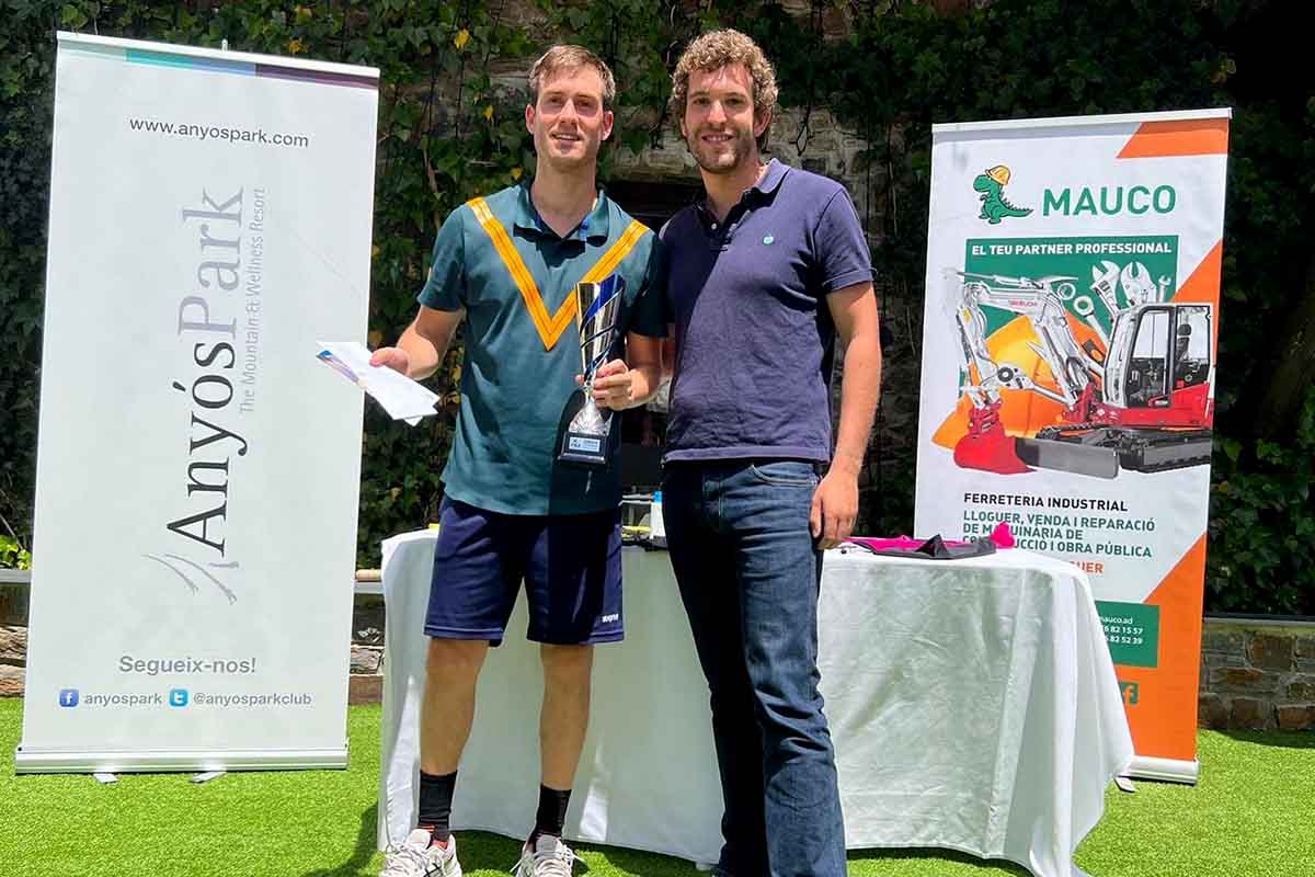 Squash: Leandro Romiglio se quedó con el segundo puesto en Andorra