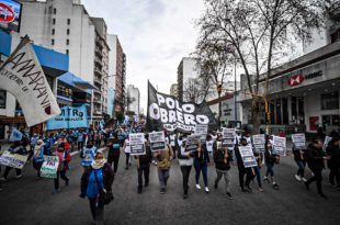 Nueva protesta de la Unidad Piquetera contra la “profundización del ajuste”