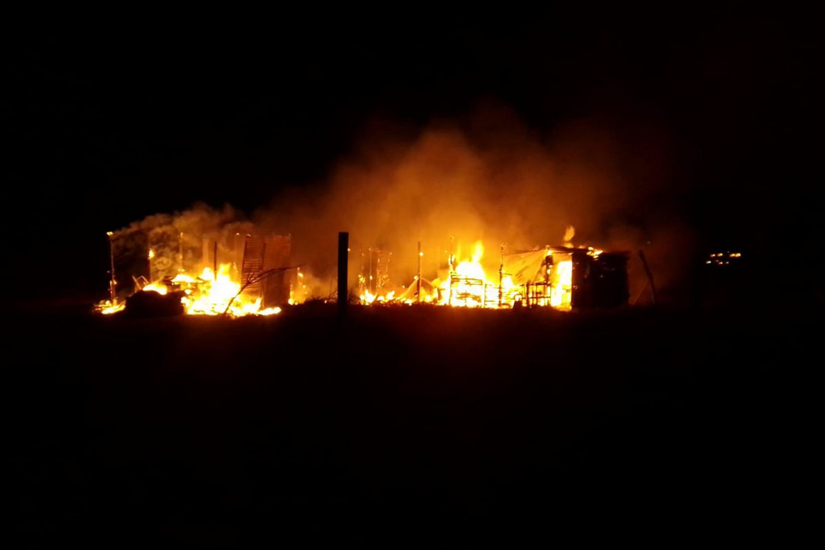 Se incendiaron dos casas en el barrio Belgrano: no hubo heridos
